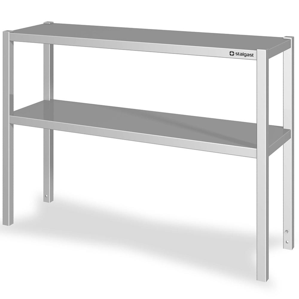 Produktabbildung Nr. 5: Stalgast Aufsatzbord mit zwei Etagen, 1100x300x700 mm, verschweißt