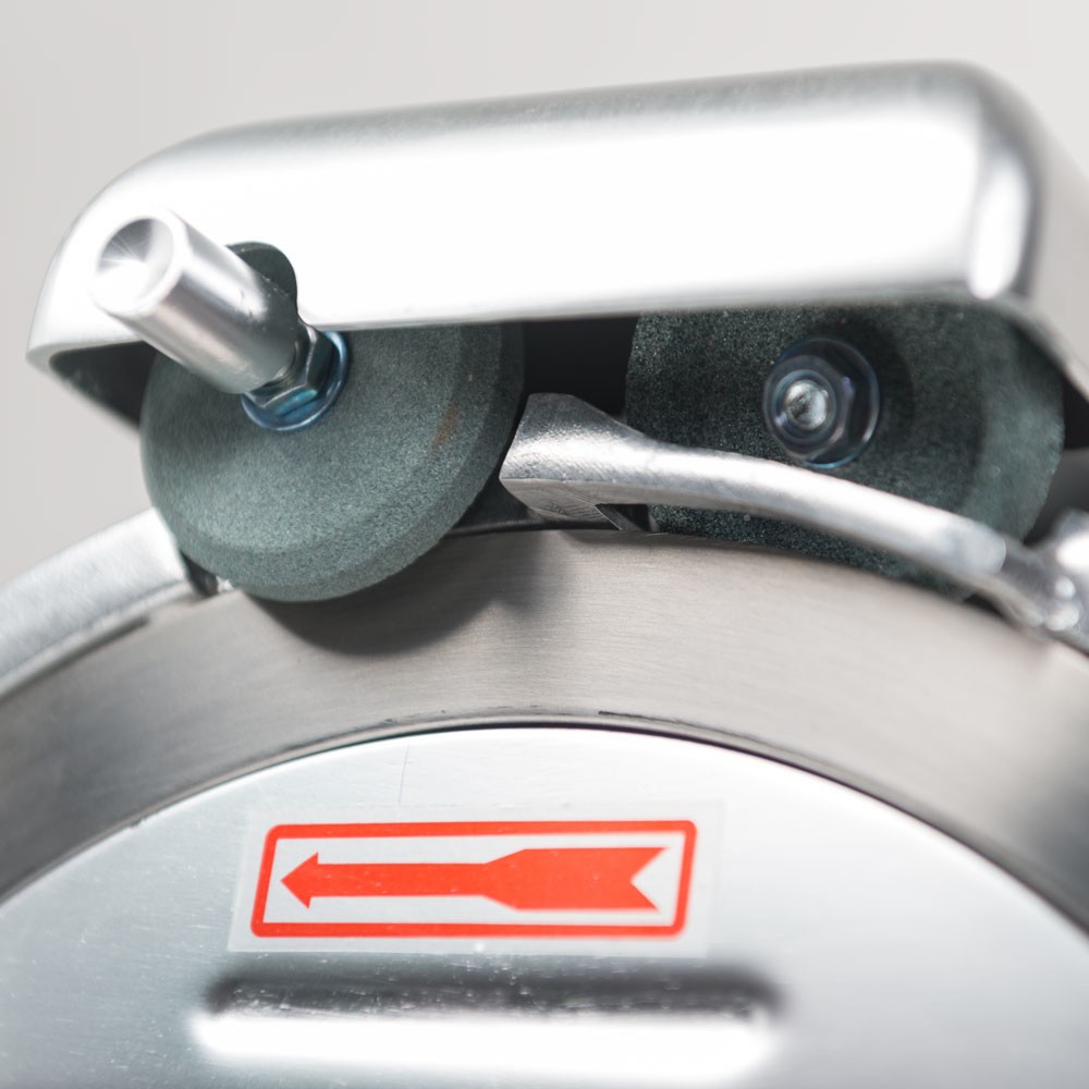 Produktabbildung Nr. 6: Stalgast Aufschnittmaschine, Gehäuse aus eloxiertem Aluminium, Messer 250 mm Ø