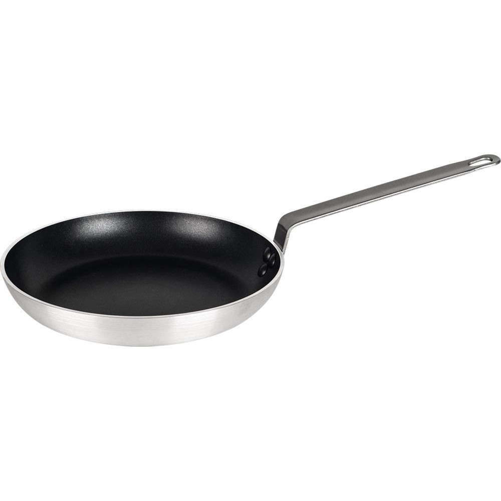 Produktabbildung: Stalgast Bratpfanne aus Aluminium mit Teflonbeschichtung für Induktion, Ø 24 cm