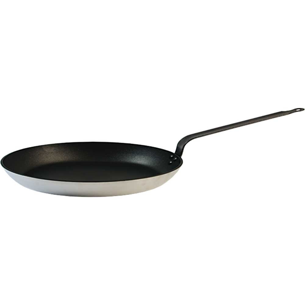 Produktabbildung: Stalgast Crepes-Pfanne aus Aluminium mit Antihaftbeschichtung, Ø 28 cm
