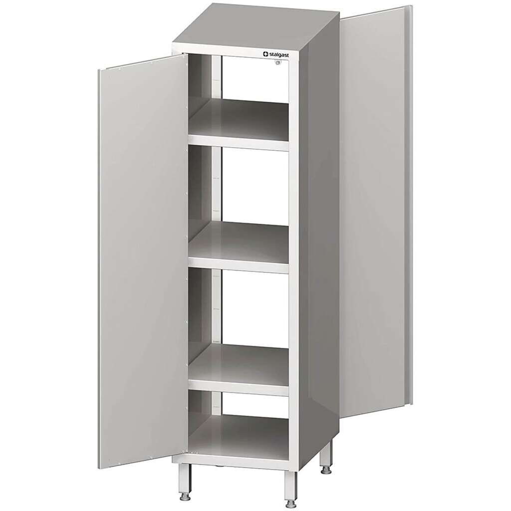 Stalgast Durchreiche-Hochschrank mit Flügeltüren, 400x500x1800 mm, verschweißt Produktabbildung: Stalgast Durchreiche-Hochschrank mit Flügeltüren, 400x500x1800 mm, verschweißt