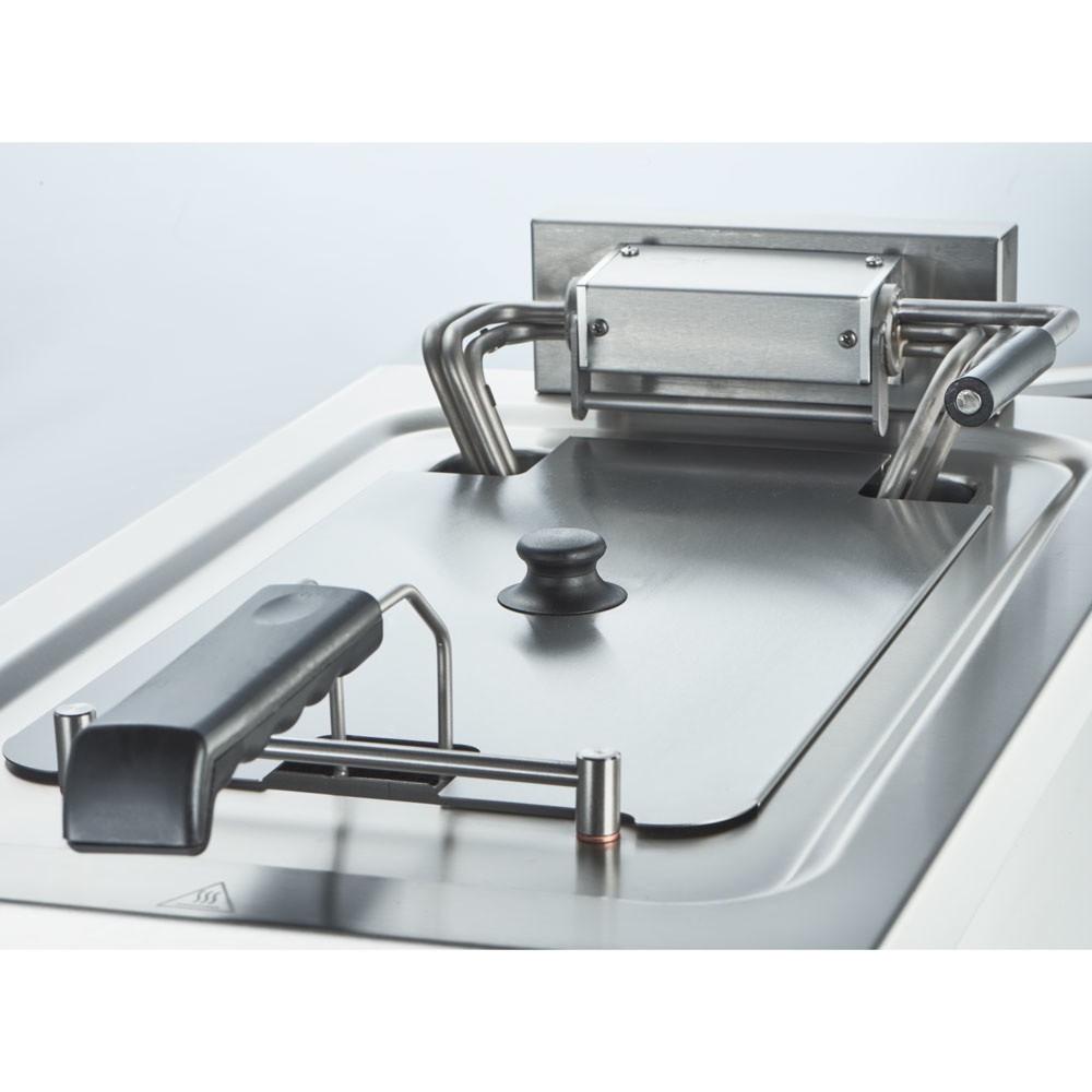 Produktabbildung Nr. 5: Stalgast Elektro-Fritteuse als Standgerät, Unterbau offen, 400x700x850 mm, 10 L, 9 kW