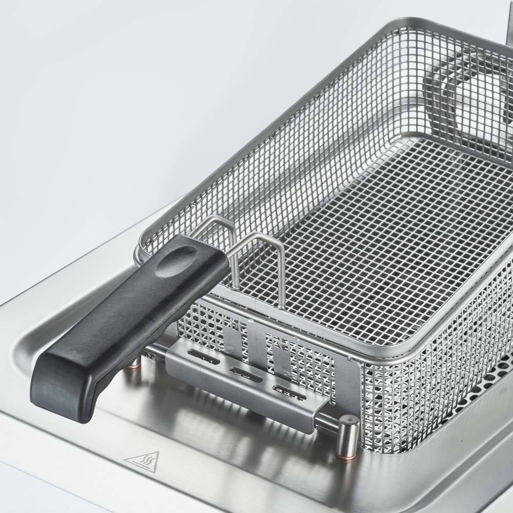 Produktabbildung Nr. 6: Stalgast Elektro-Fritteuse als Standgerät, Unterbau offen, 400x700x850 mm, 10 L, 9 kW