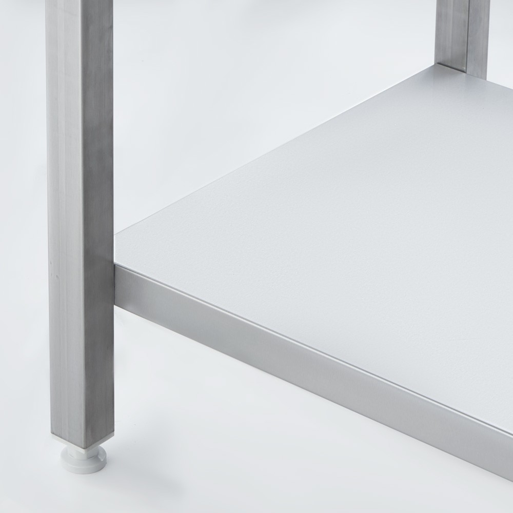 Produktabbildung Nr. 6: Stalgast Elektro-Griddleplatte als Standgerät - gerillt, Unterbau offen, 800 x 700 x 850 mm (BxTxH)