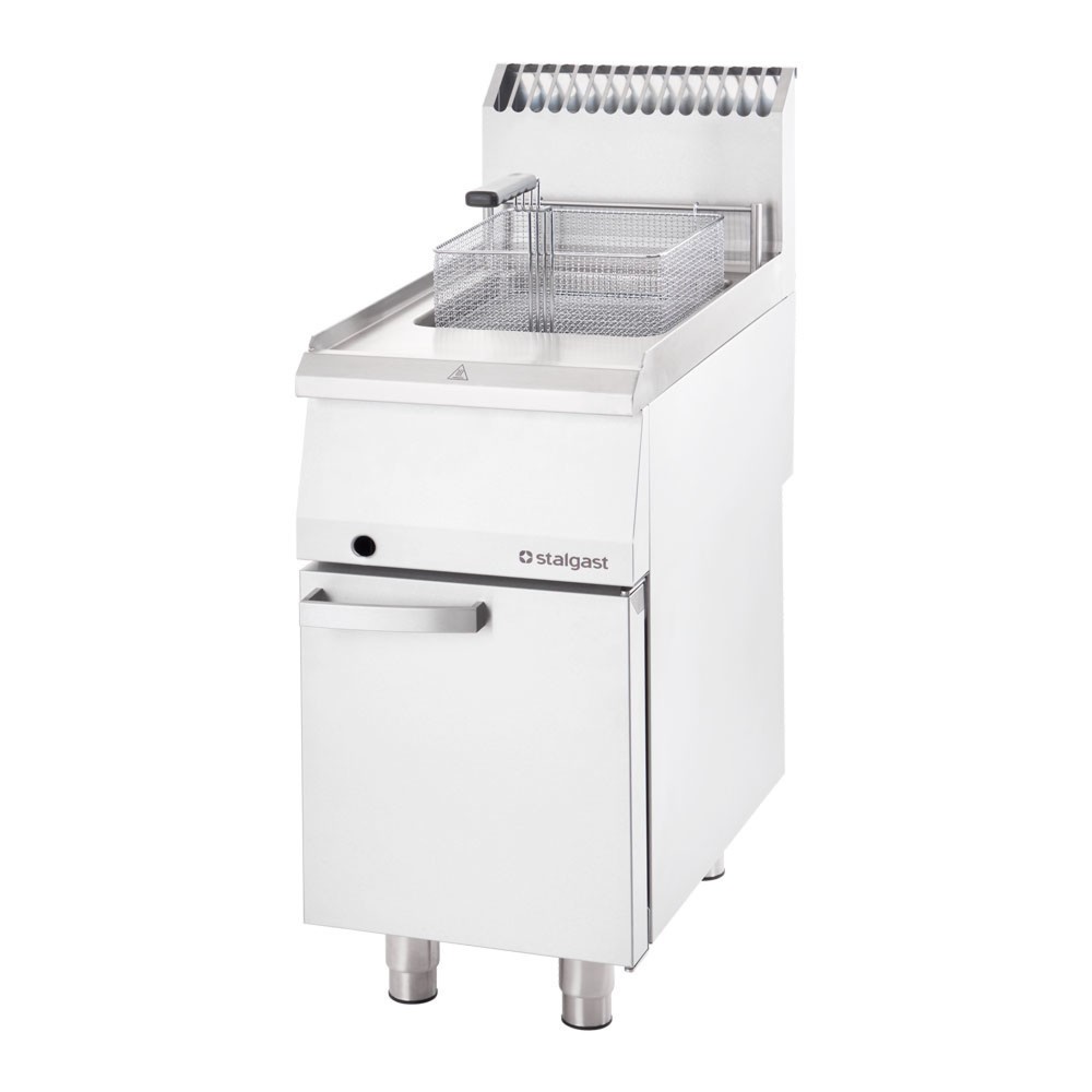 Produktabbildung: Stalgast Gas-Fritteuse, 17 Liter Einzelbecken, Serie 700 ND