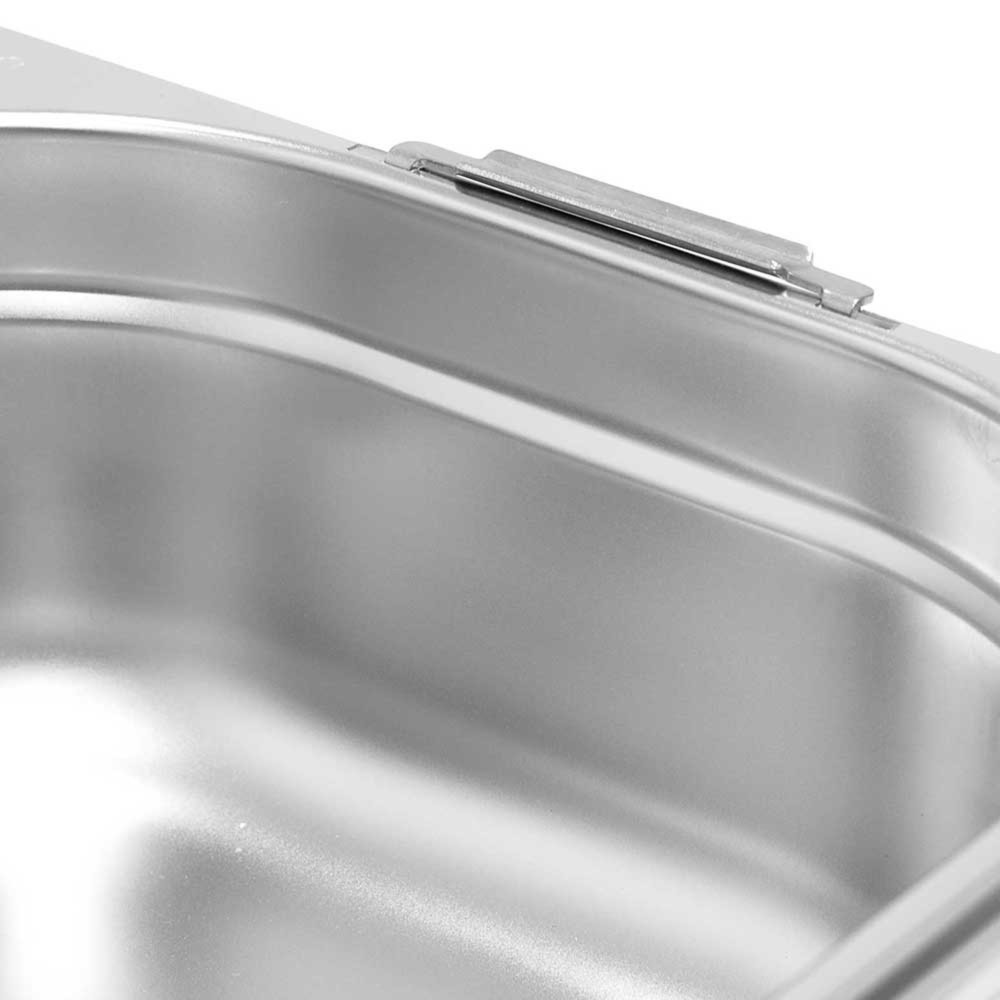 Produktabbildung Nr. 3: Stalgast Gastronormbehälter Serie NEW MODEL, GN 1/3 (100mm), mit Fallgriffen