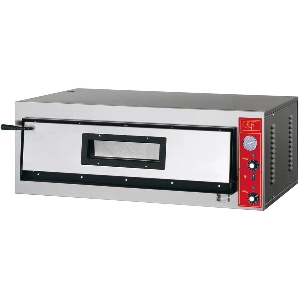 Produktabbildung: Stalgast GGF Pizzaofen mit einer Kammer, 6,4 kW, 1150 x 735 x 420 mm (BxTxH)