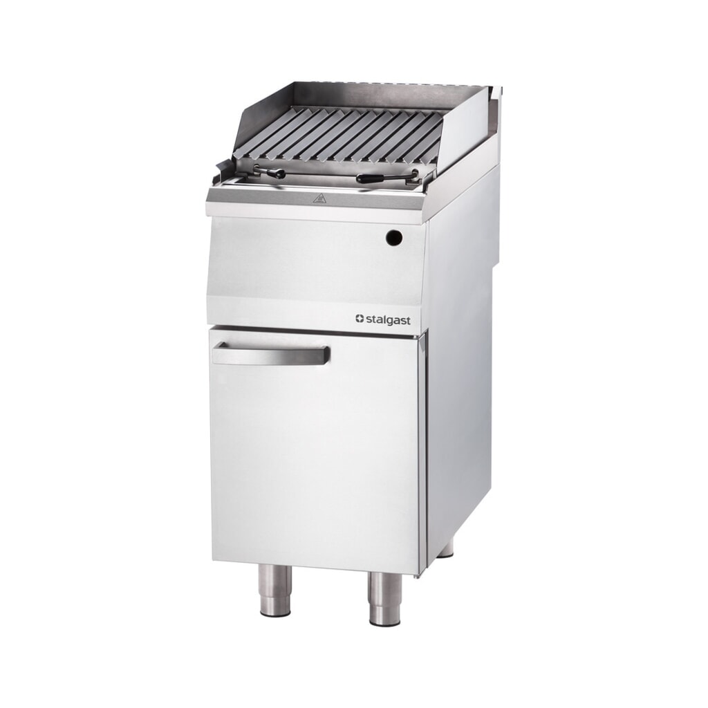 Stalgast Lavastein-Grill mit S-Rost für Fisch und Meeresfrüchte, Serie 700 ND, 400 mm Produktabbildung: Stalgast Lavastein-Grill mit S-Rost für Fisch und Meeresfrüchte, Serie 700 ND, 400 mm