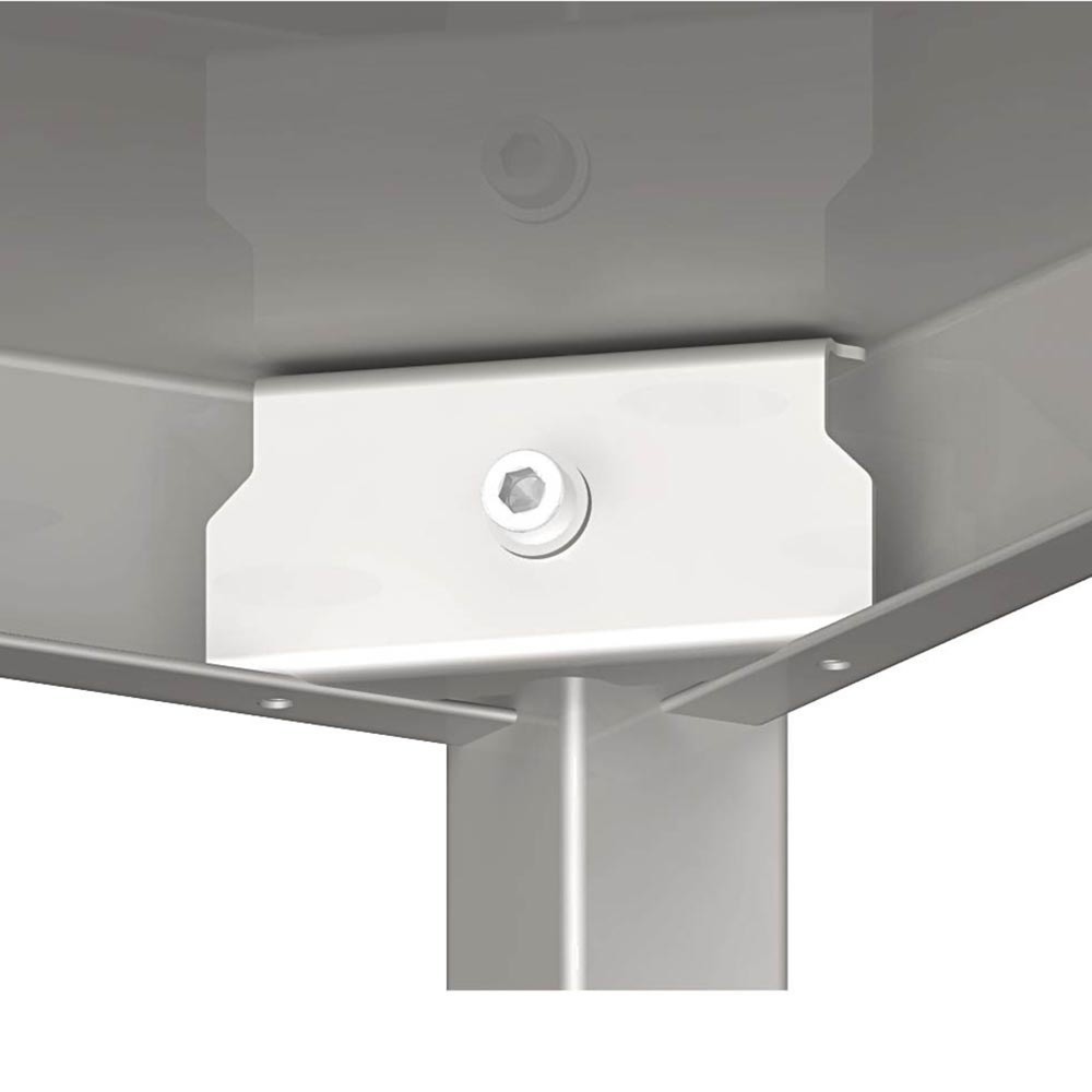 Produktabbildung Nr. 2: Stalgast Regal mit glatten Böden, 600x400x1800 mm, verschweißt
