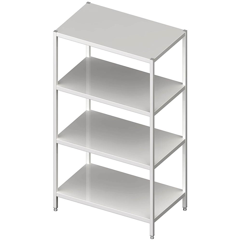 Produktabbildung Nr. 1: Stalgast Regal mit glatten Böden, 700x700x1800 mm, verschweißt
