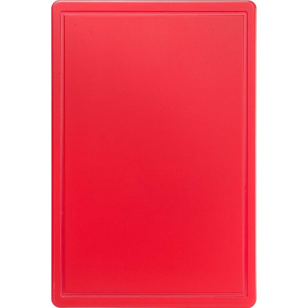 Stalgast Schneidbrett, HACCP, Farbe rot, 600 x 400 x 18 mm (BxTxH) Produktabbildung: Stalgast Schneidbrett, HACCP, Farbe rot, 600 x 400 x 18 mm (BxTxH)