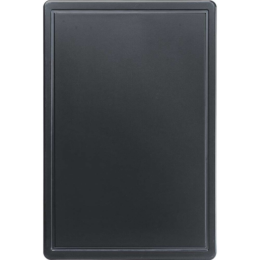 Stalgast Schneidbrett, HACCP, Farbe schwarz, 600 x 400 x 18 mm (BxTxH) Produktabbildung: Stalgast Schneidbrett, HACCP, Farbe schwarz, 600 x 400 x 18 mm (BxTxH)