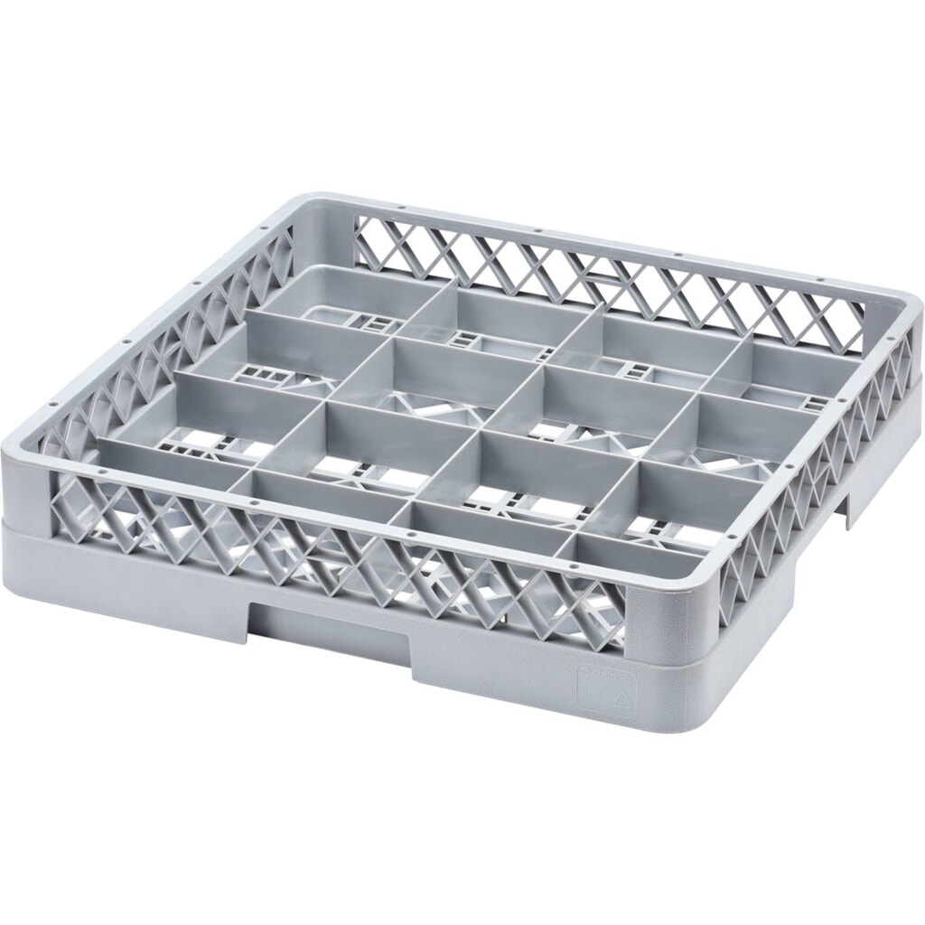 Stalgast Spülkorb für Gläser und Tassen 16 Fächer 500 x 500 mm Produktabbildung: Stalgast Spülkorb für Gläser und Tassen 16 Fächer 500 x 500 mm