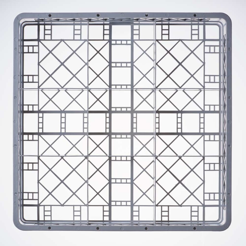 Stalgast Spülkorb für Gläser und Tassen 49 Fächer 500 x 500 mm Produktabbildung Nr. 3: Stalgast Spülkorb für Gläser und Tassen 49 Fächer 500 x 500 mm