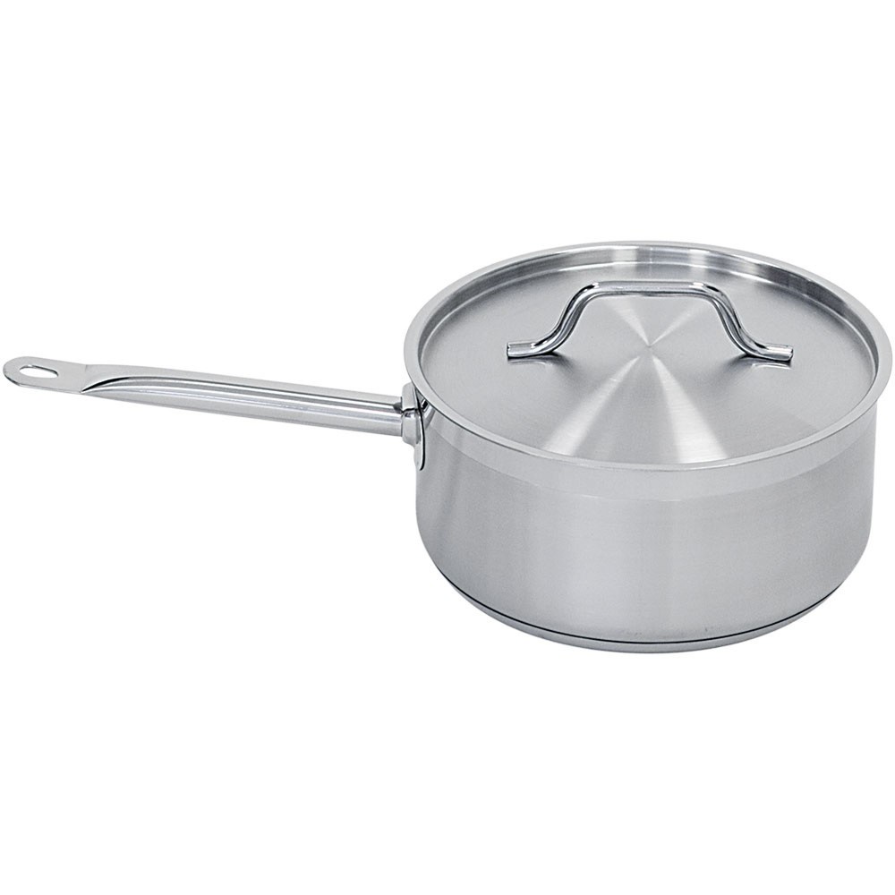 Produktabbildung: Stalgast Stielkasserolle mit Deckel, Ø 280 mm, Höhe 130 mm, 8 Liter