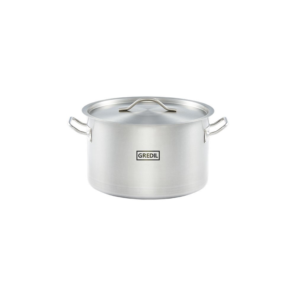 Produktabbildung: Stalgast Suppentopf mittelhohe Form Serie ECO Ø 280 mm, inkl. Deckel