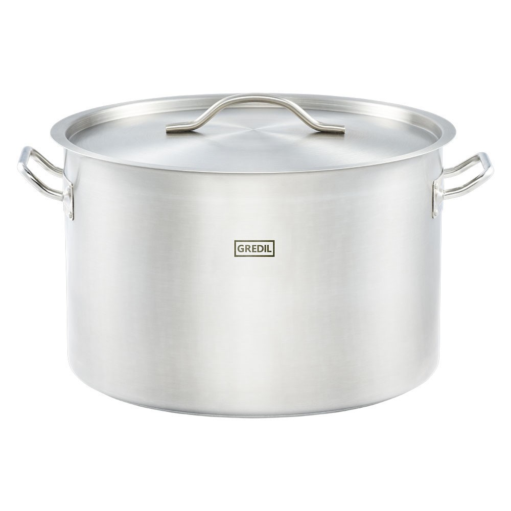 Produktabbildung: Stalgast Suppentopf mittelhohe Form Serie ECO Ø 450 mm, inkl. Deckel