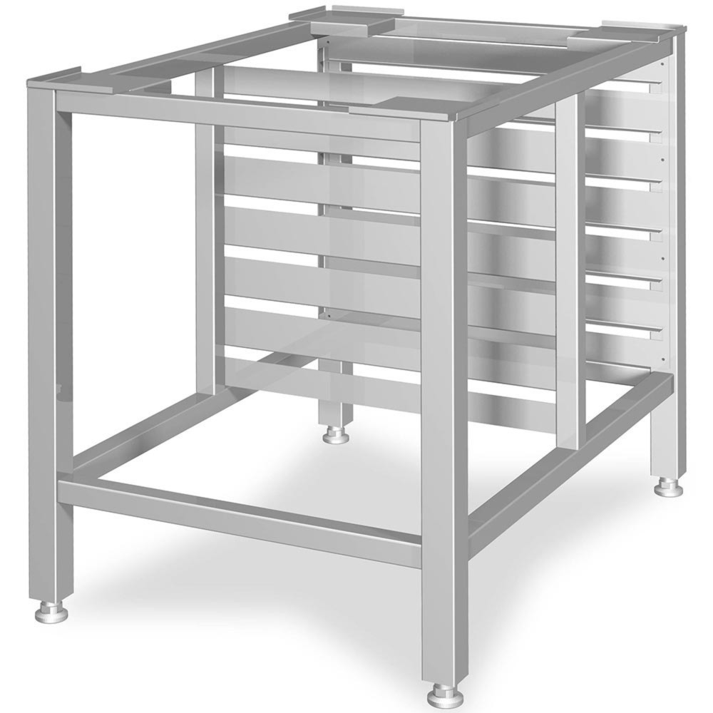 Produktabbildung Nr. 2: Stalgast Untergestell mit GN 1/1 Einschubschienen, 850x750x750 mm, verschweißt