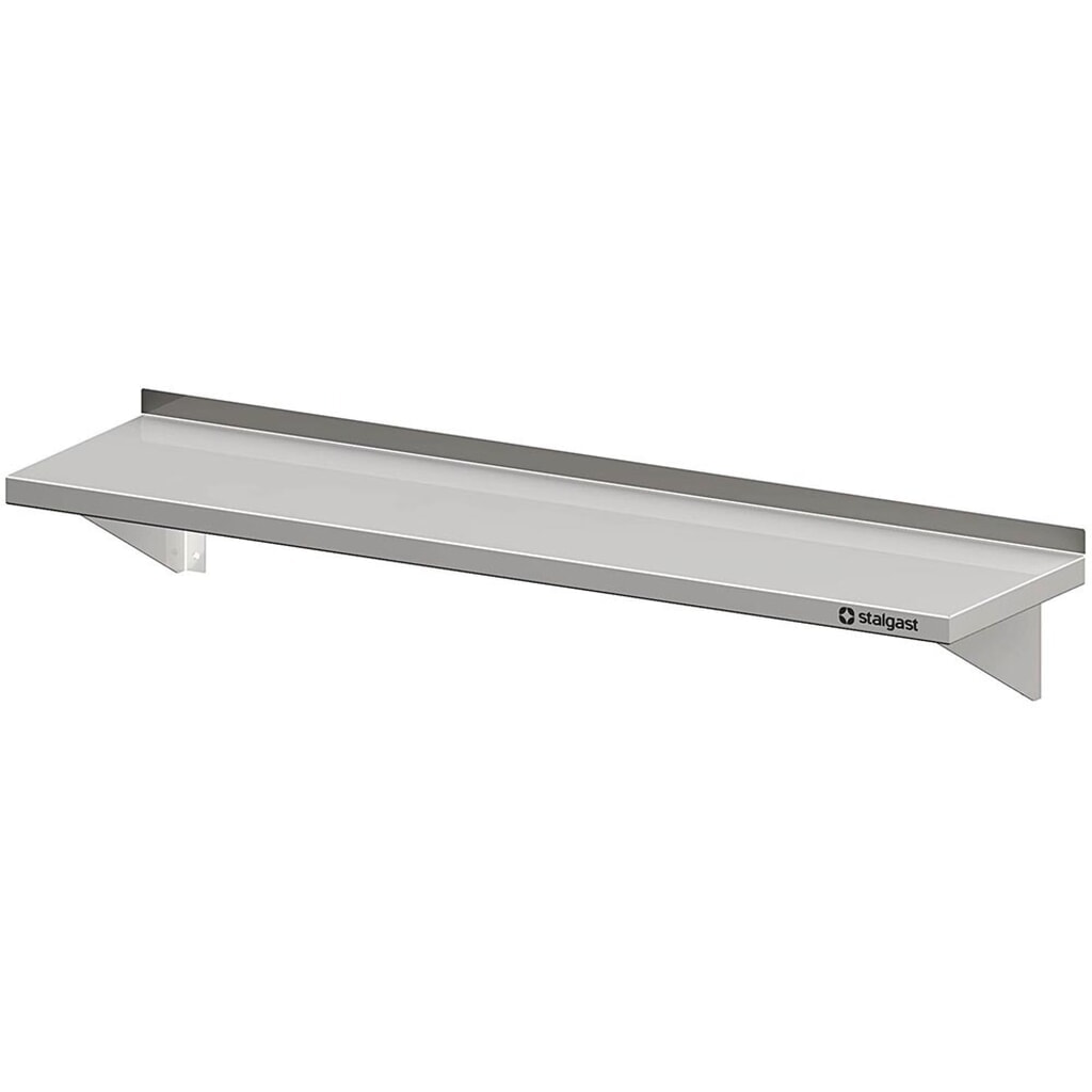 Stalgast Wandbord mit Konsolen, 600x300x170 mm, verschweißt Produktabbildung: Stalgast Wandbord mit Konsolen, 600x300x170 mm, verschweißt