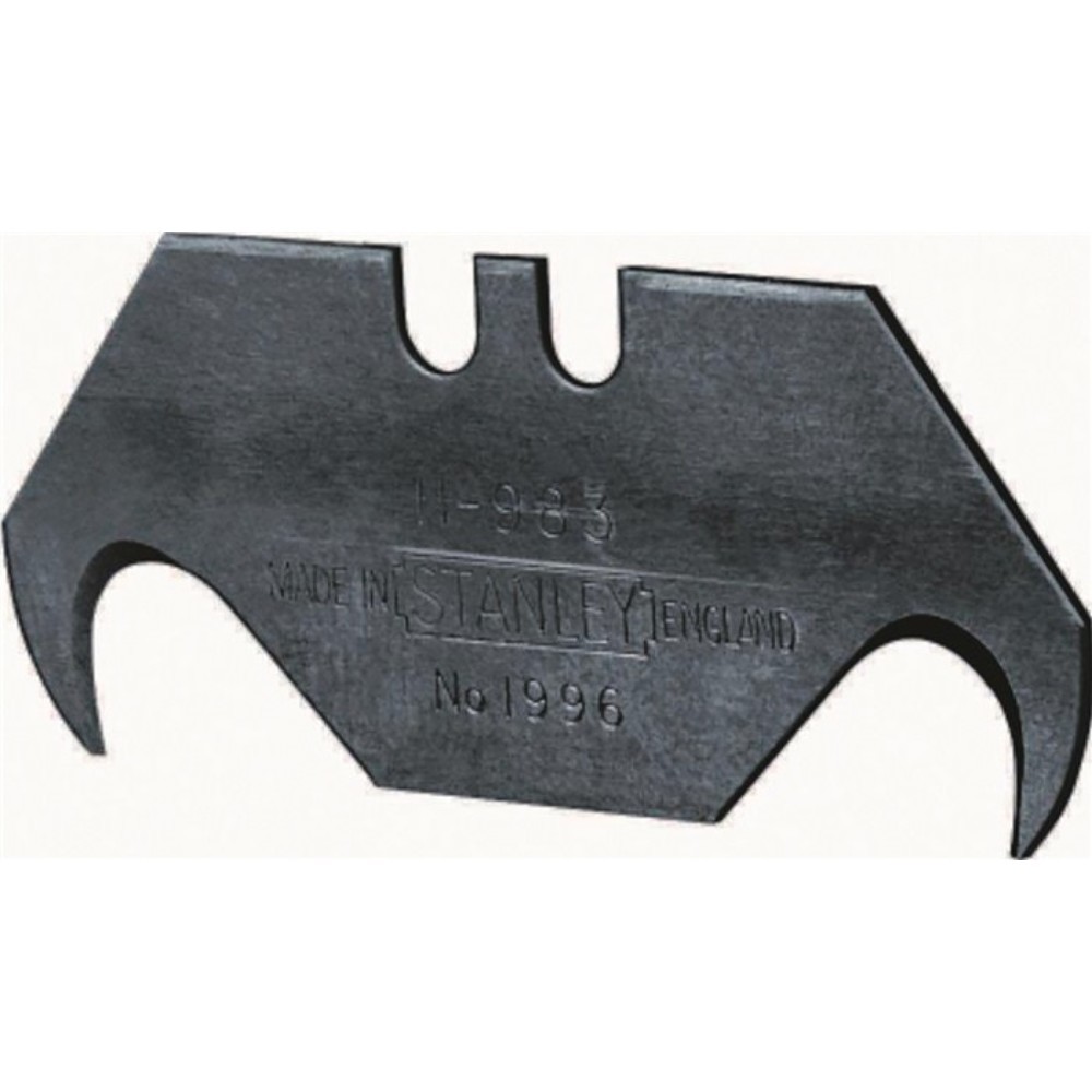Produktabbildung: STANLEY Hakenklinge 1-11-983 L50xB19xS0,65mm o.Lochung 100er Ku.-Box