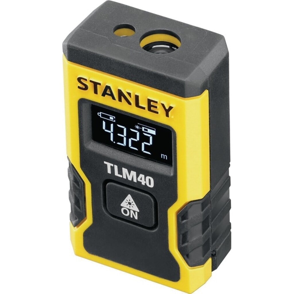 STANLEY Laserentfernungsmesser TLM 40, 12 m ± 6 mm, IP54 Produktabbildung Nr. 4: STANLEY Laserentfernungsmesser TLM 40, 12 m ± 6 mm, IP54