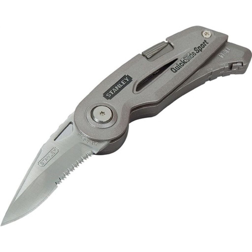 Produktabbildung: Sportmesser Quickslide II L.120mm Klingentyp Sport-/Trapezklinge SB STANLEY
