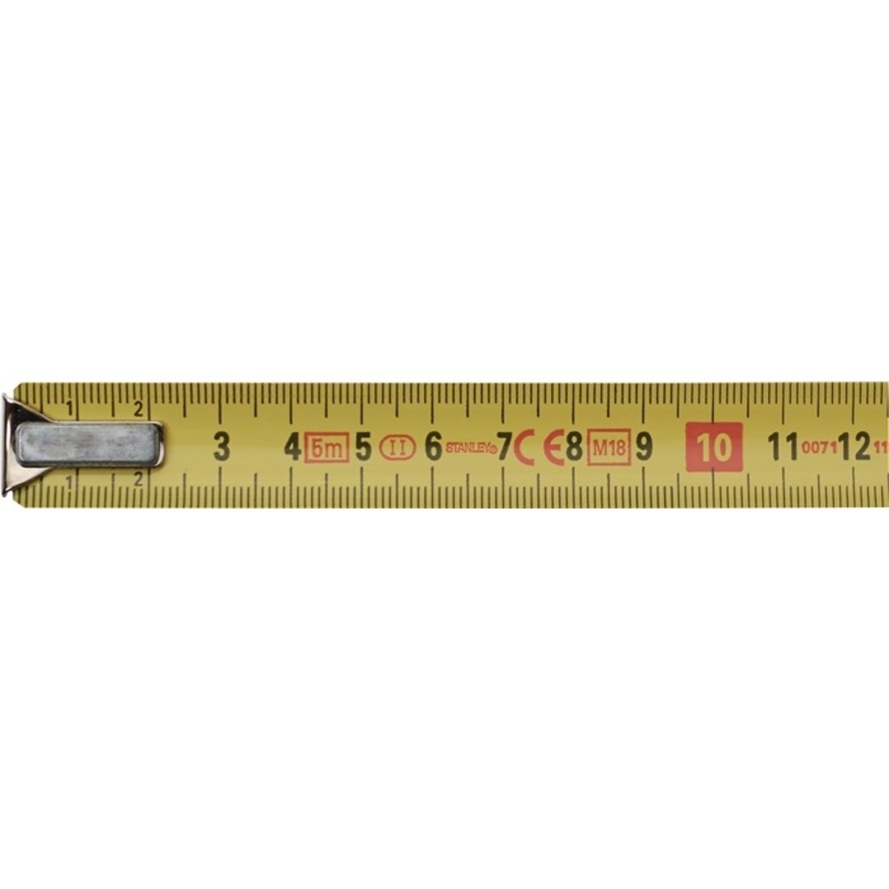 Produktabbildung Nr. 2: STANLEY Taschenrollbandmaß PowerLock® L.5m B.19mm mm/cm EGII Ku.Sichtfenster SB
