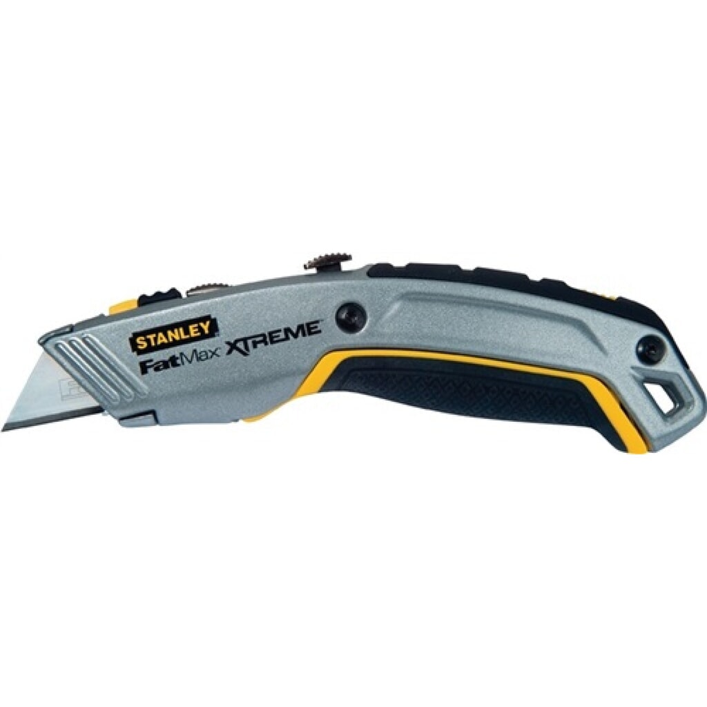 Universalmesser FATMAX® PRO 2-IN-1 Gesamt-L.180mm einziehbar SB-verpackt STANLEY Produktabbildung: Universalmesser FATMAX® PRO 2-IN-1 Gesamt-L.180mm einziehbar SB-verpackt STANLEY