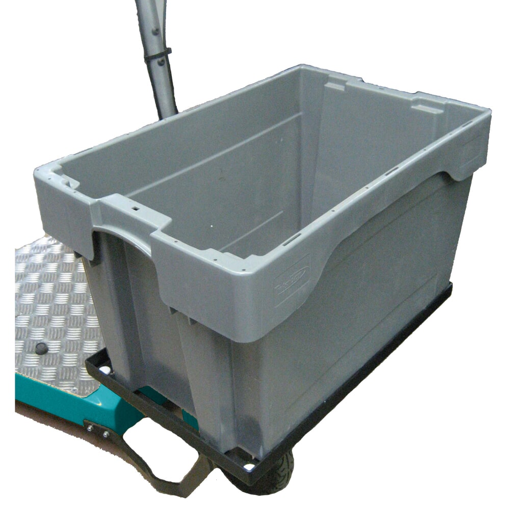 Produktabbildung: Stapelbox für Elektro-Transportroller Ameise® 1000, HxBxT 350 x 600 x 400 mm