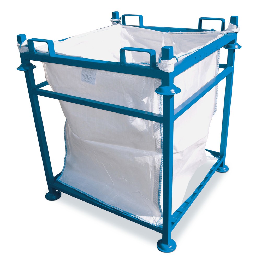 Produktabbildung Nr. 2: Stapelgestell für Transportsäcke BIG BAG, enzianblau