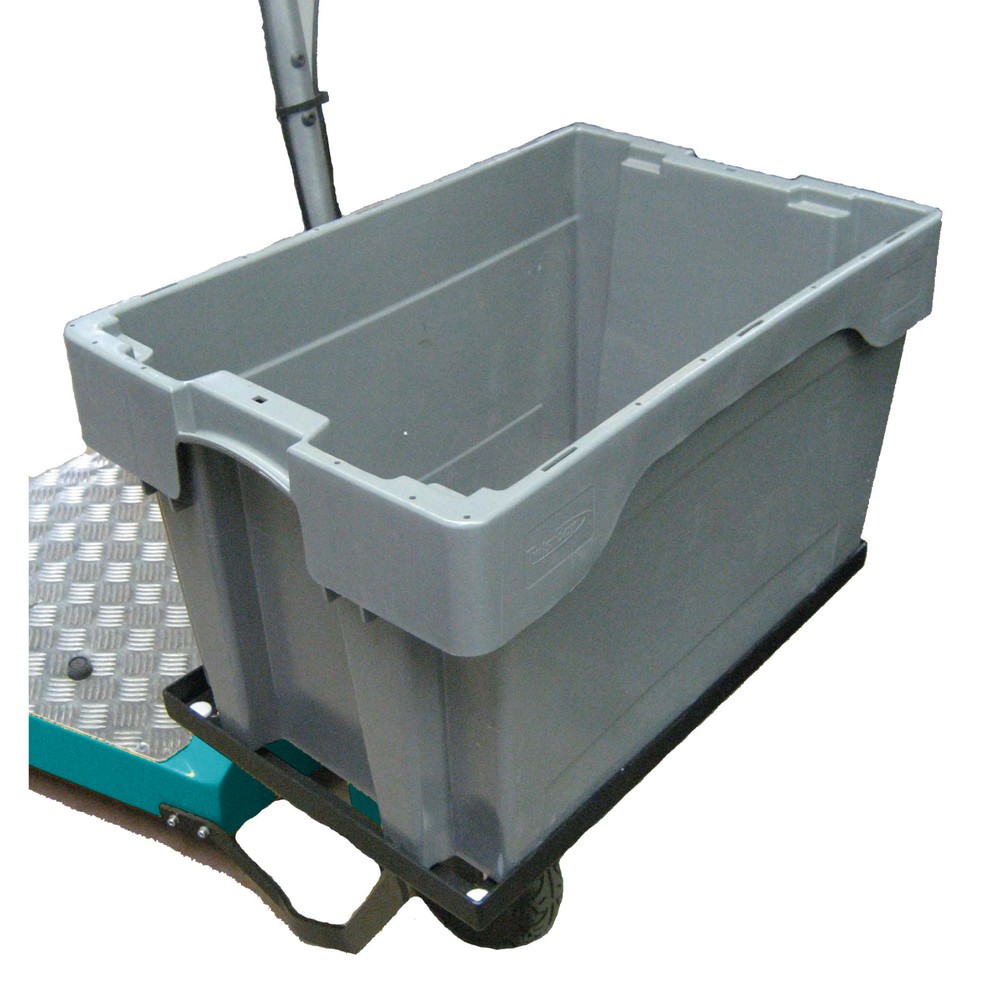 Product afbeelding: Stapelkrat voor elektrische transportstep Ameise® 1000, hxbxd 350 x 600 x 400 mm