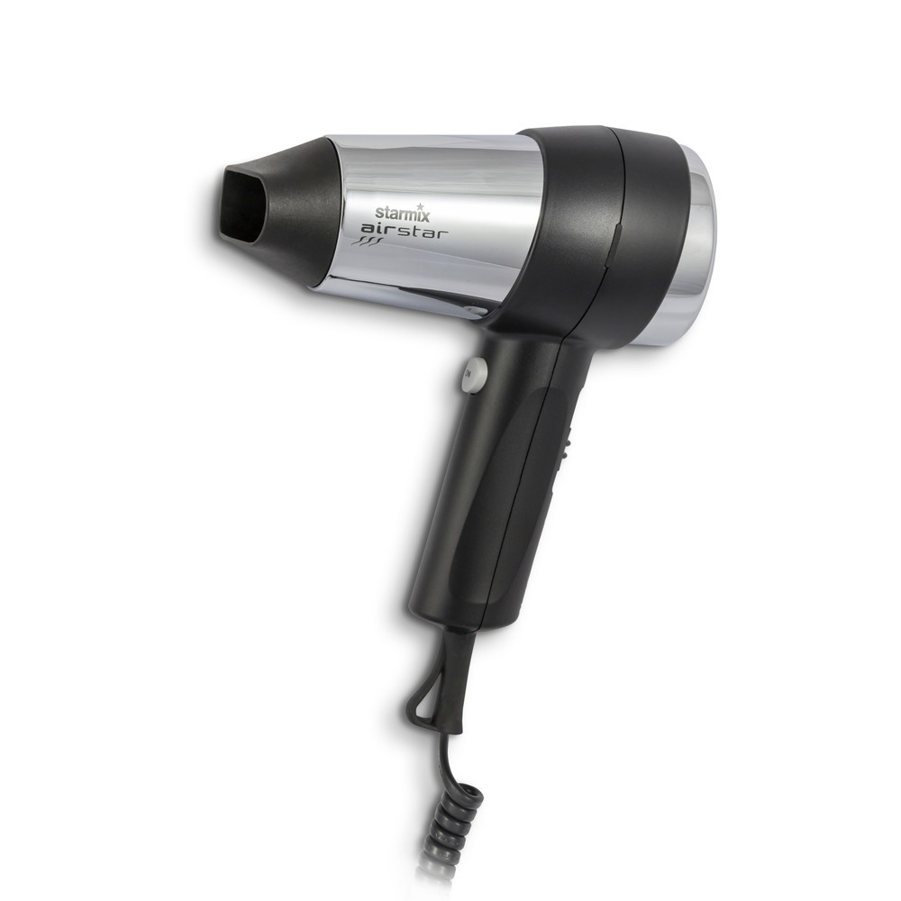 Produktabbildung: starmix Hand-Haartrockner TFCT 16, 1.600 W, schwarz/chrom