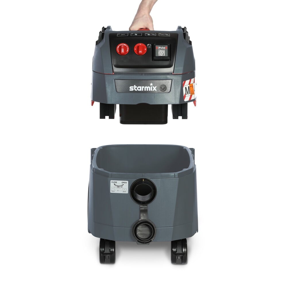starmix Industriestaubsauger iPulse, Staubklasse M, 1.600 W, 35 l Produktabbildung Nr. 7: starmix Industriestaubsauger iPulse, Staubklasse M, 1.600 W, 35 l