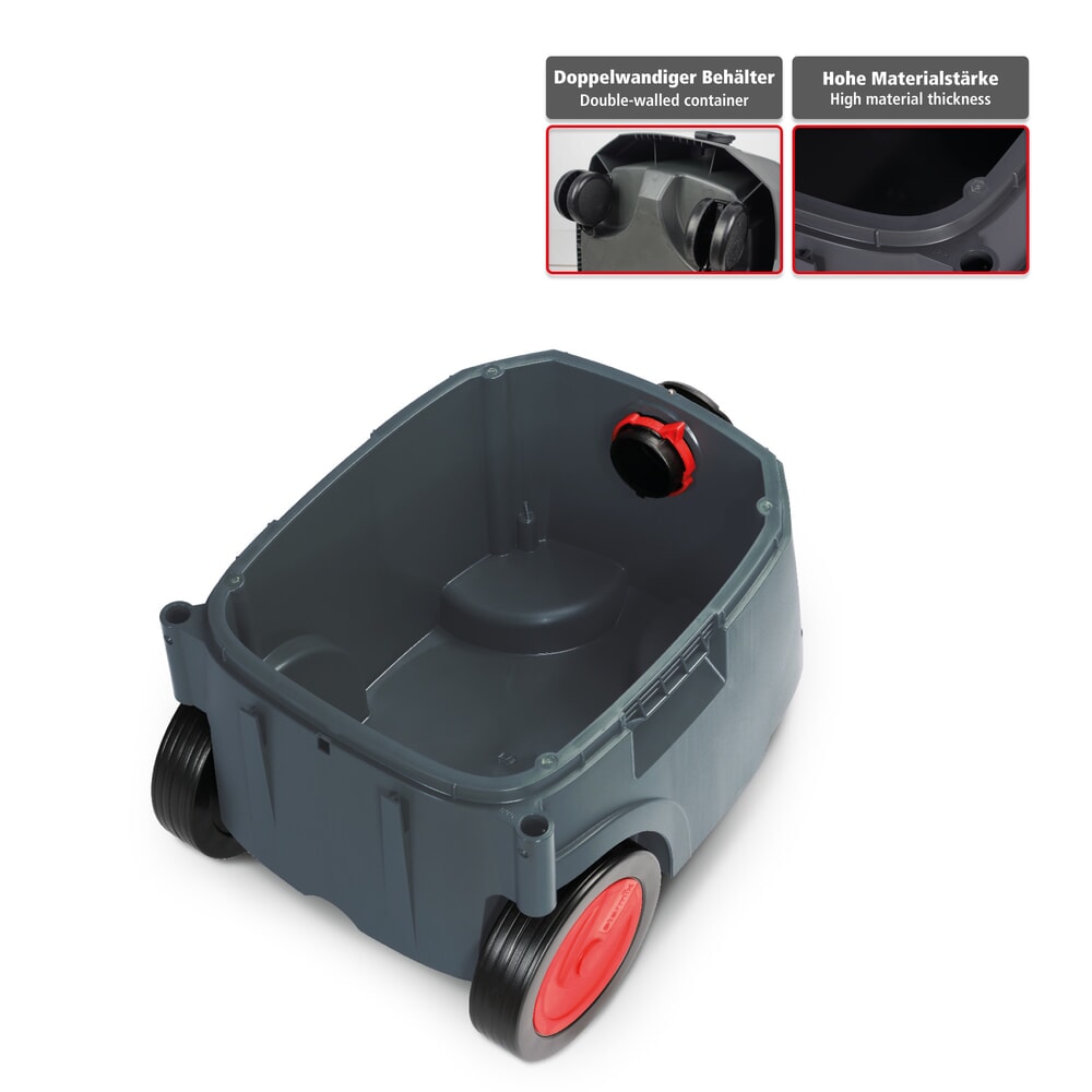 Produktabbildung Nr. 3: starmix Industriestaubsauger iPulse, Staubklasse M, Kippfahrgestell, 1.600 W, 35 l