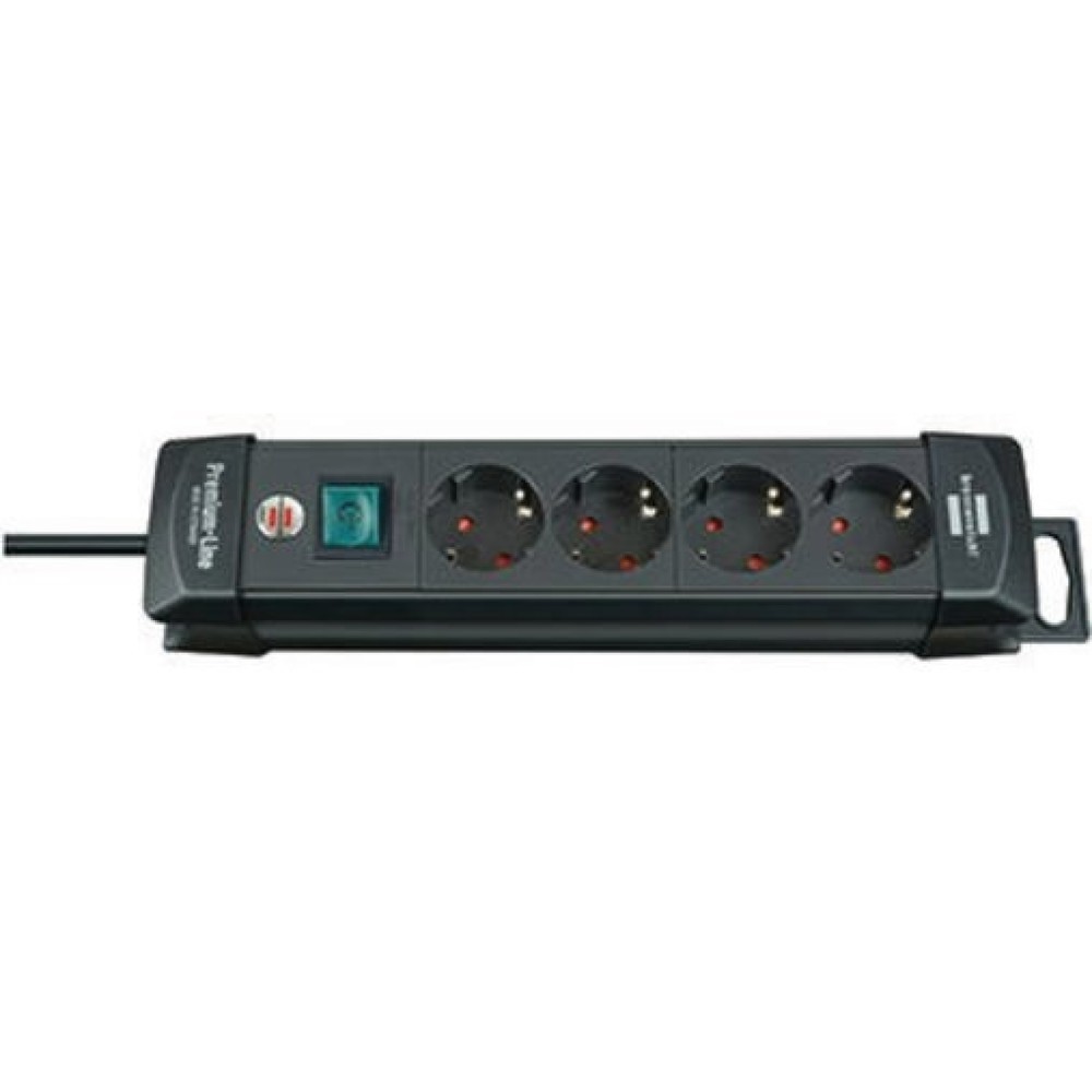 Produktabbildung: brennenstuhl Steckdosenleiste Premium-Line 1951140100 4fach sw