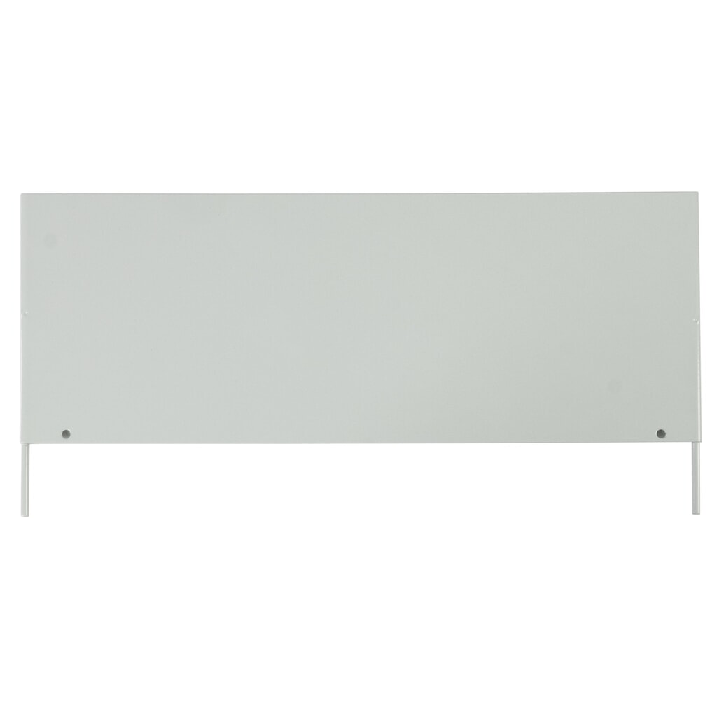 Produktabbildung: Stecktrennblech für SCHULTE Fachbodenregal, geeignet für Fachboden MULTIplus250/330, HxT 140 x 400 mm