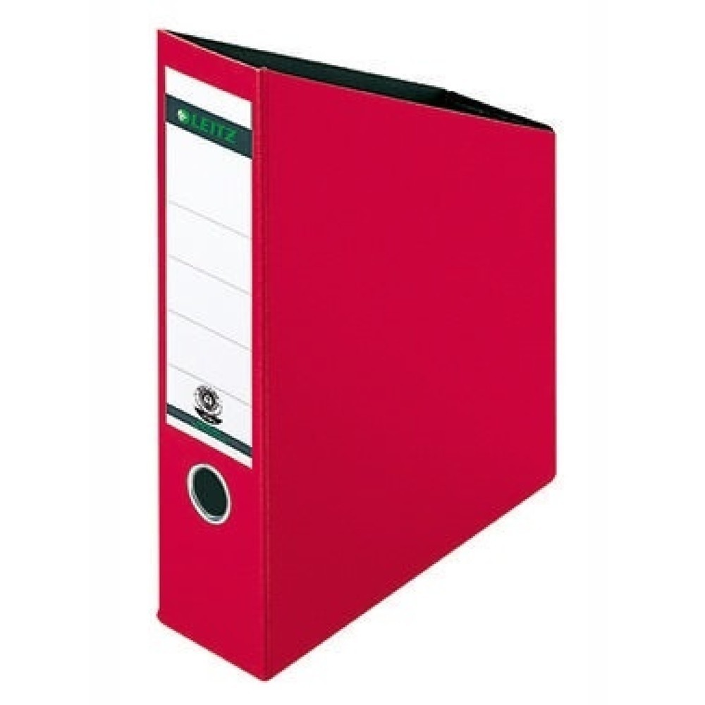 Produktabbildung: Leitz Stehsammler 24230025 DIN A4 76mm Hartpappe RC rot