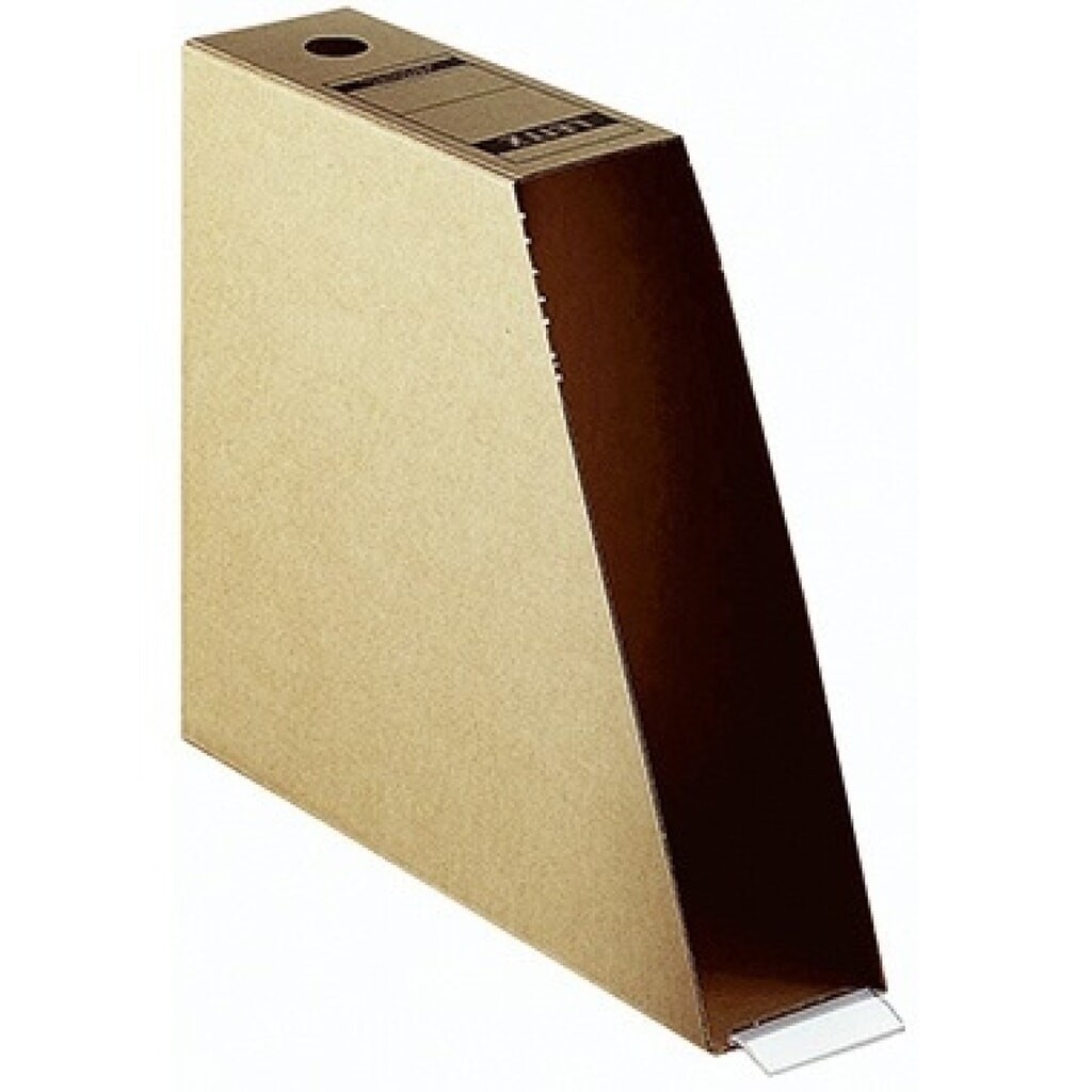 Produktabbildung: Leitz Stehsammler 60830000 DIN A4 max. 77mm Pappe natronbraun