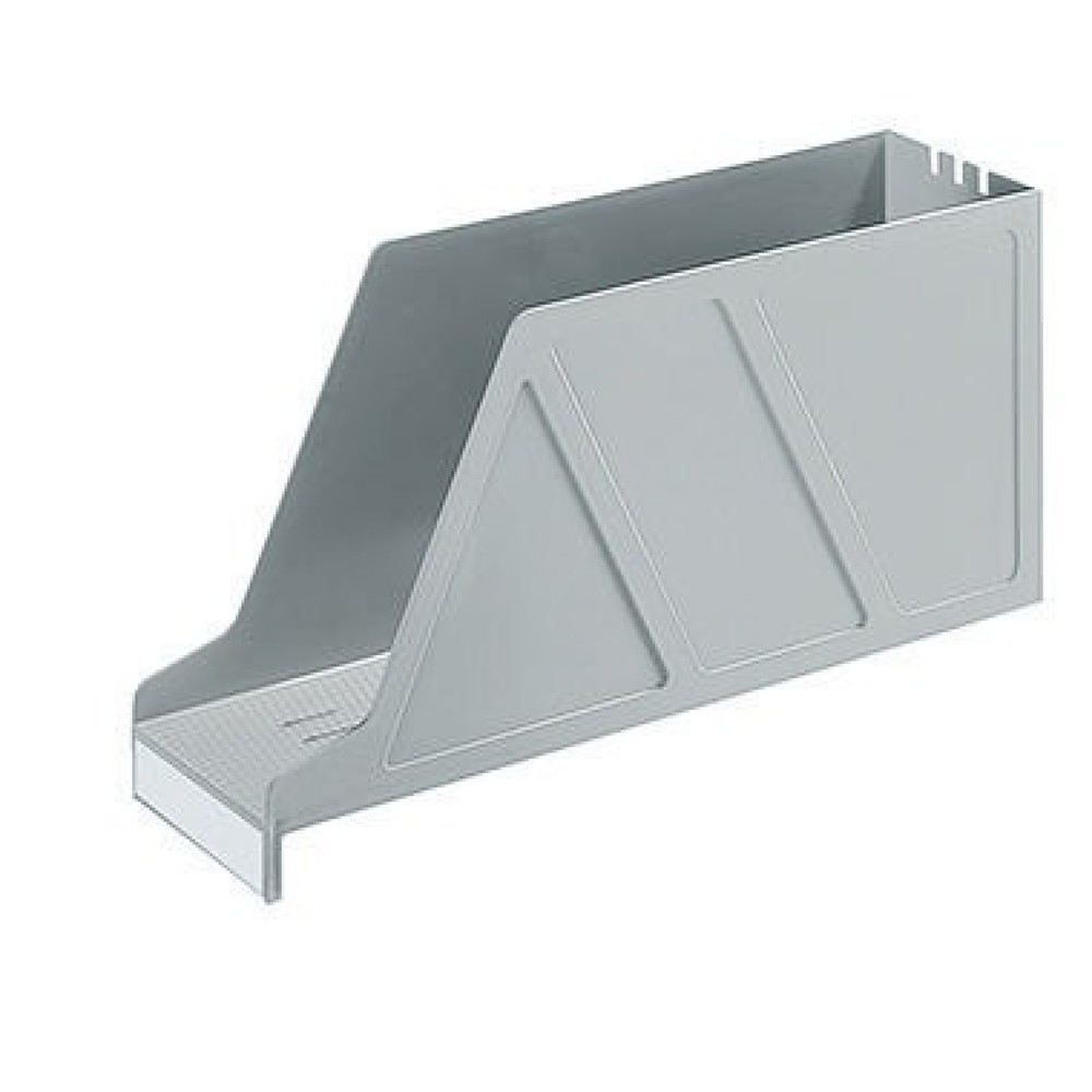 Leitz Stehsammler 24270085 DIN A4 97mm quer Polystyrol grau Produktabbildung: Leitz Stehsammler 24270085 DIN A4 97mm quer Polystyrol grau
