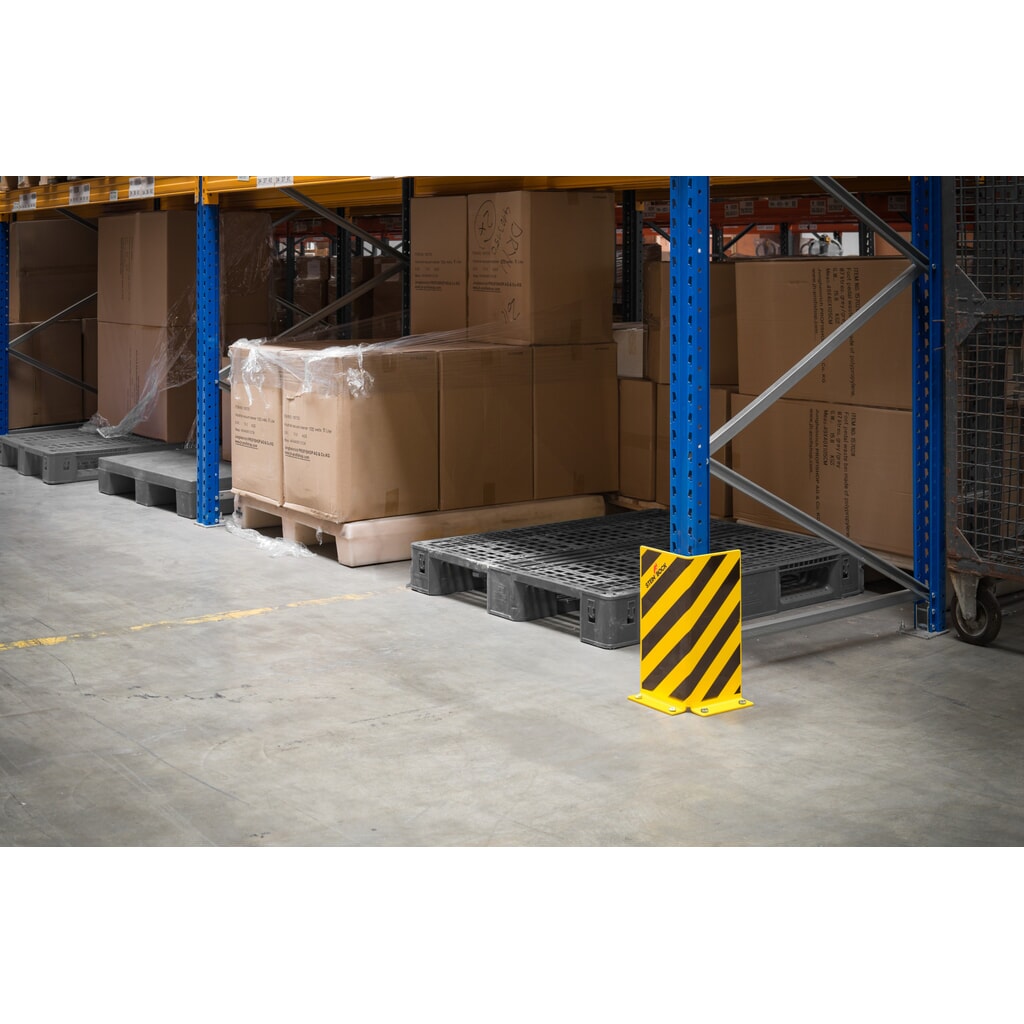 Steinbock® Rammschutzecke, Winkel-Profil, HxBxT 400 x 180 x 180 mm, Stärke 5 mm Produktabbildung Nr. 3: Steinbock® Rammschutzecke, Winkel-Profil, HxBxT 400 x 180 x 180 mm, Stärke 5 mm