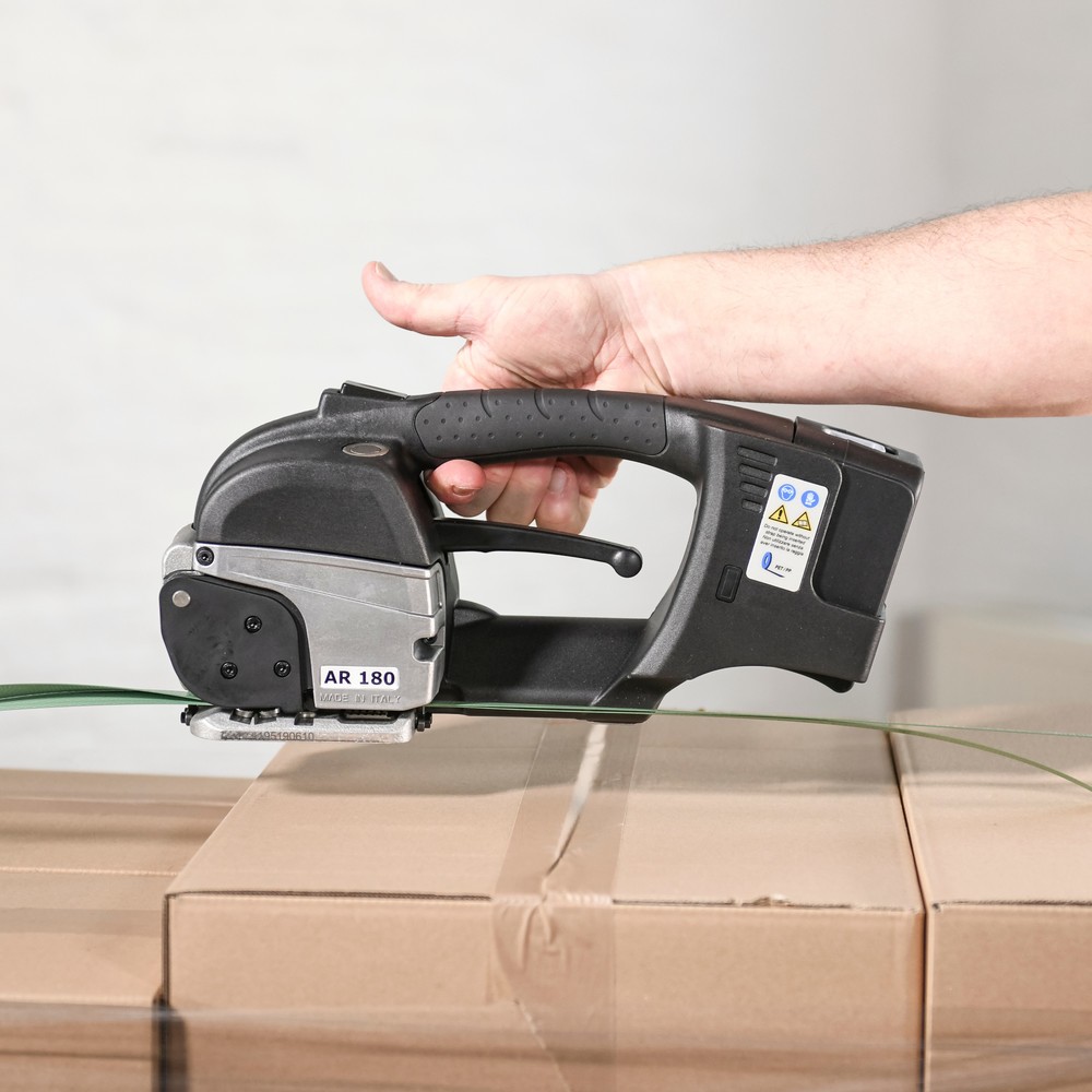 Produktabbildung Nr. 8: Steinbock® Akku-Umreifungsgerät AR 180, halbautomatisch