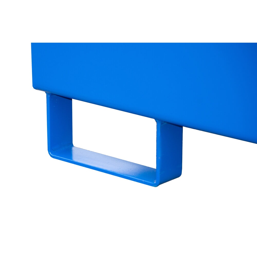 Produktabbildung Nr. 2: Steinbock® Auffangwanne aus Stahl für 2x KTC/IBC, blau