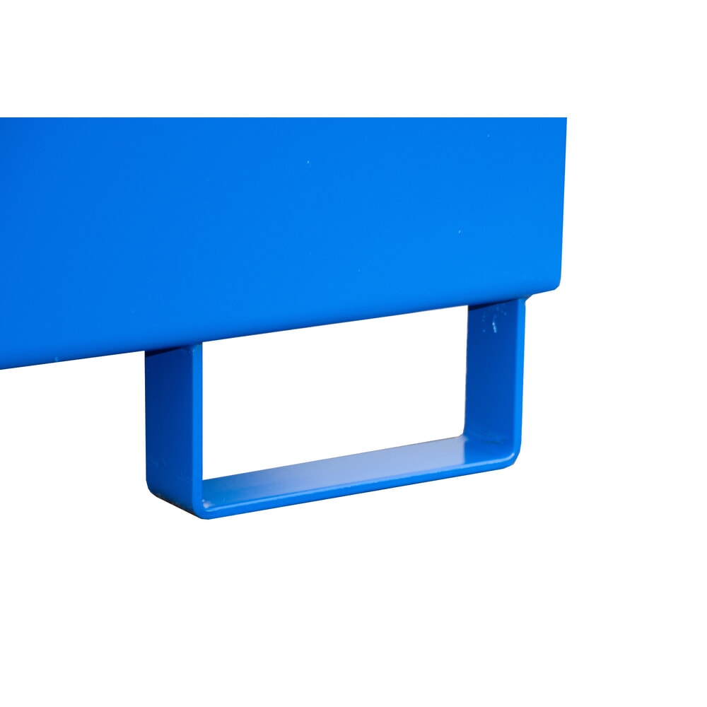 Produktabbildung Nr. 3: Steinbock® Auffangwanne aus Stahl für 2x KTC/IBC, blau