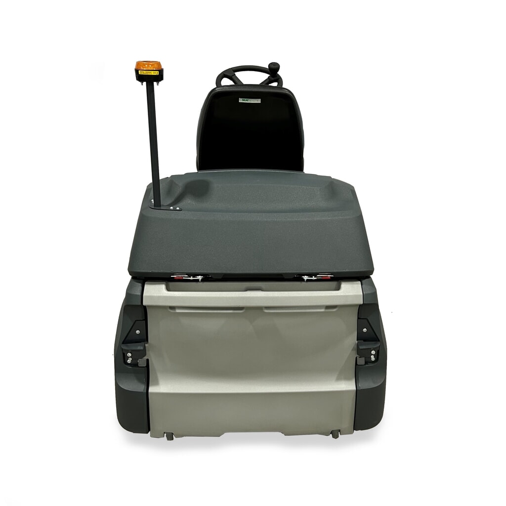 Steinbock® Aufsitz-Kehrmaschine A-1150 E PRO, Kehrbreite 1.200 mm, inkl. Batterie und Ladegerät Produktabbildung Nr. 3: Steinbock® Aufsitz-Kehrmaschine A-1150 E PRO, Kehrbreite 1.200 mm, inkl. Batterie und Ladegerät