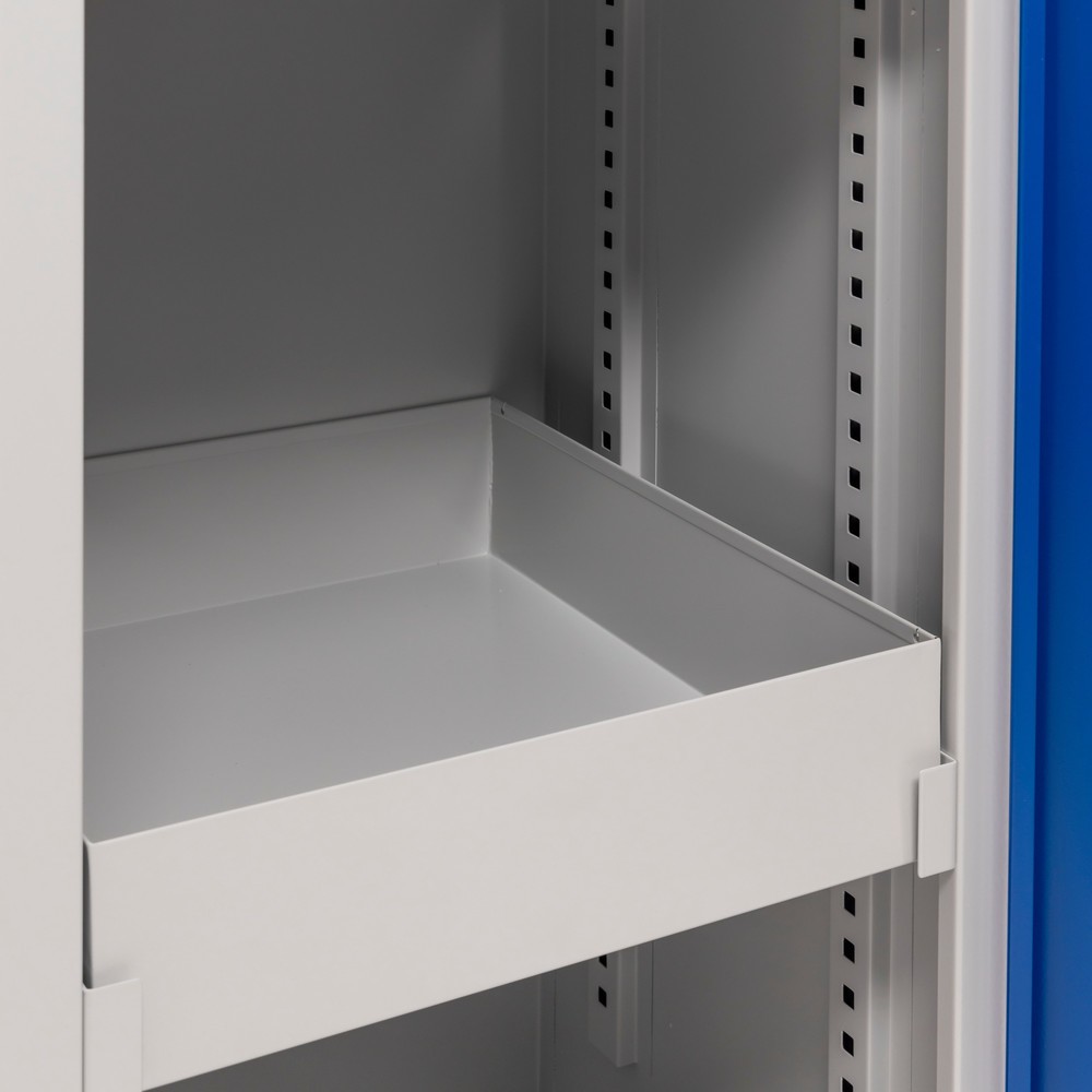 Produktabbildung Nr. 3: Steinbock® Chemikalien- und Giftschrank, 4 Wannen, HxBxT 1.950 x 500 x 500 mm