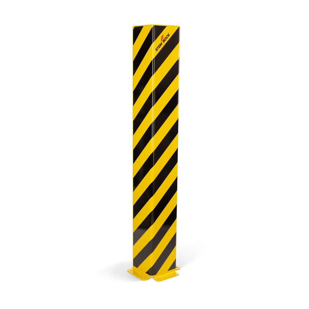 N° de l'image du produit 7 : Coin de protection en acier Steinbock® SAW-1, profilé en U, épaisseur 6 mm, 1 200 mm