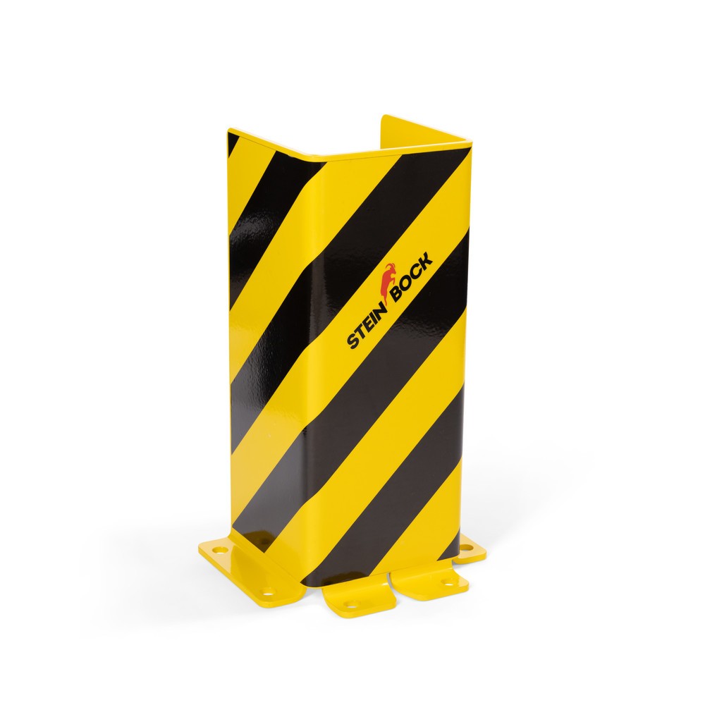 N° de l'image du produit 7 : Coin de protection en acier Steinbock® SAW-1, profilé en U, épaisseur 6 mm, hauteur 400 mm