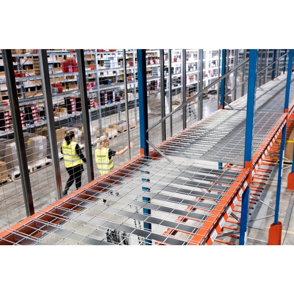Produktabbildung Nr. 5: Steinbock® Drahtgitterboden für Palettenregale, Tragkraft pro Stellplatz 250 kg, 24 Stk/VE