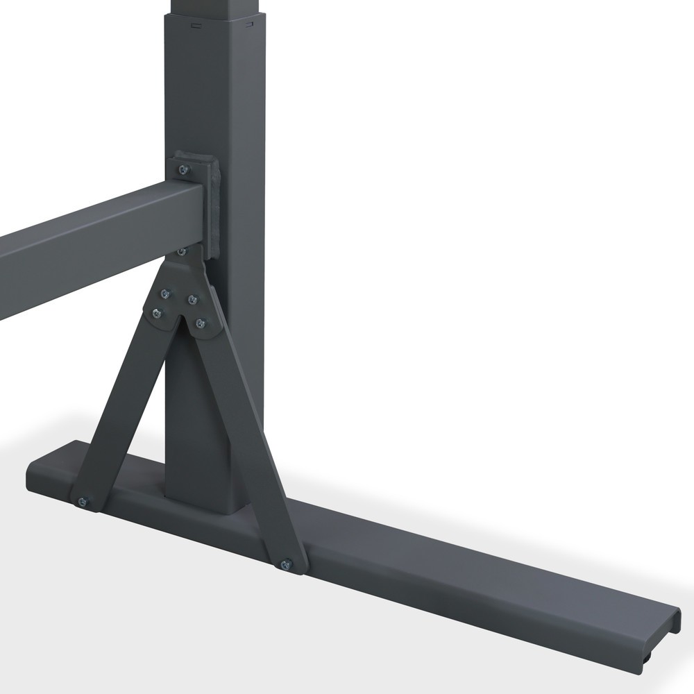 Número de imagen del producto 3: Steinbock® e-Adjust, banco de trabajo ajustable en altura con motor eléctrico, con contenedor debajo, HxAxF 700-1.170 x 2.000 x 750 mm, CC 350 kg