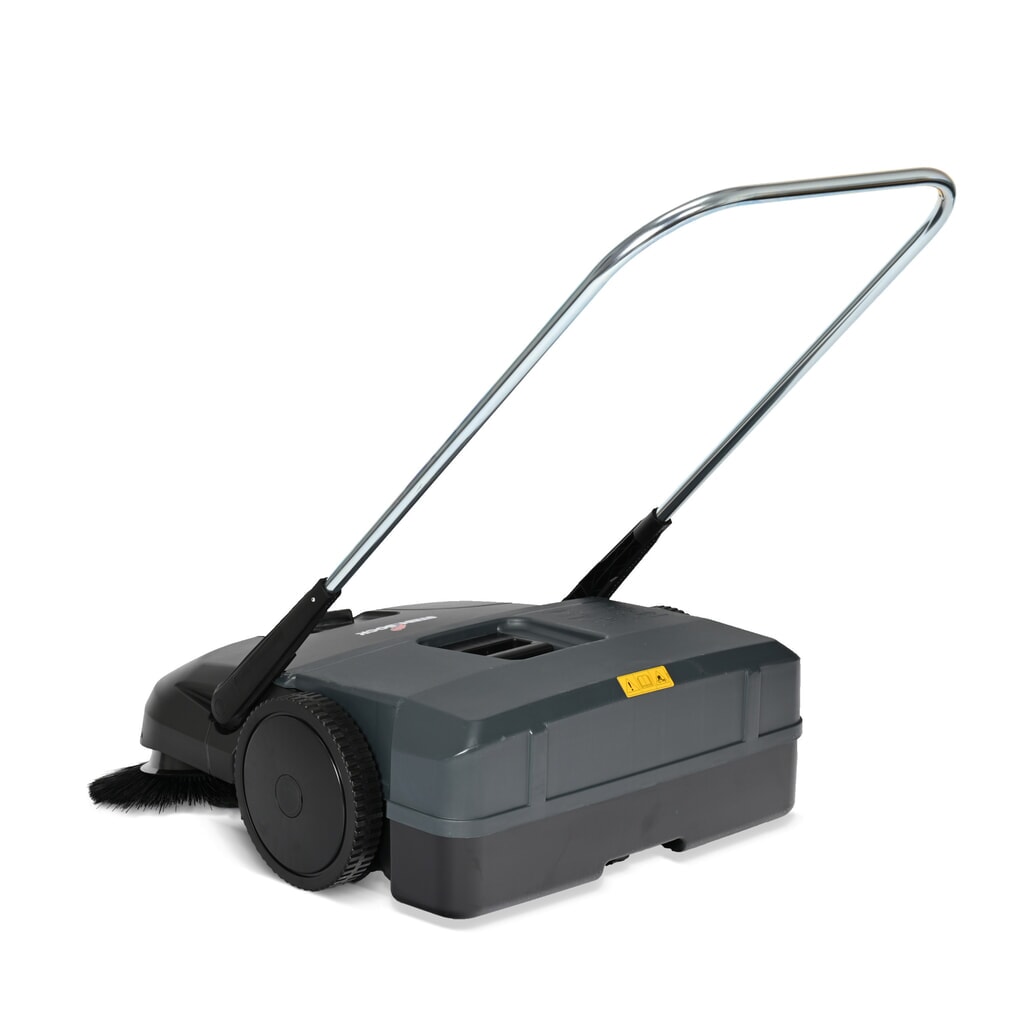 Steinbock® Handkehrmaschine Turbo, manuell, Kehrbreite 750 mm, RAL 7016 Anthrazitgrau Produktabbildung Nr. 9: Steinbock® Handkehrmaschine Turbo, manuell, Kehrbreite 750 mm, RAL 7016 Anthrazitgrau